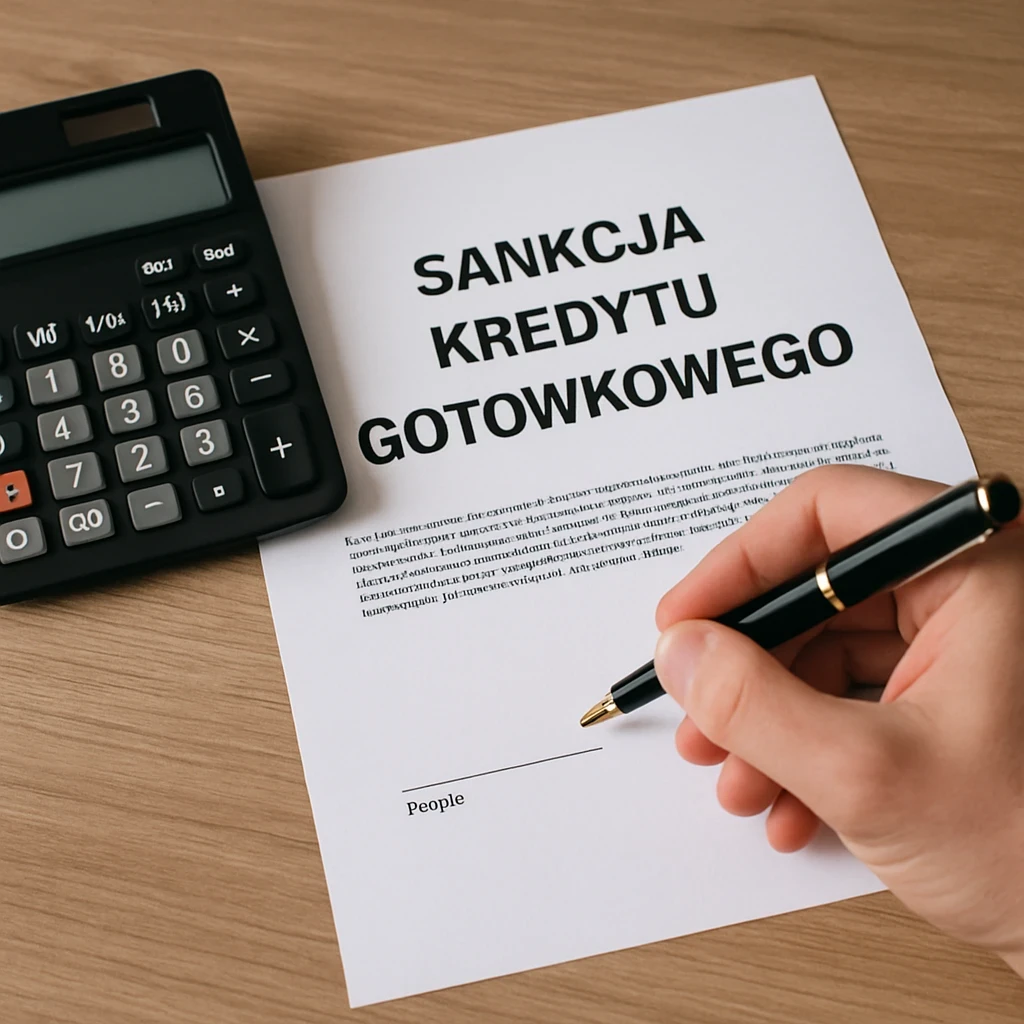 Jak działa sankcja kredytu gotówkowego?